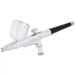 Aerograf BD130-KIT 0.2/0.3/0.5mm czarny 8ml regulacja + osprzęt