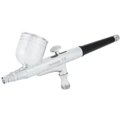 Aerograf BD130-KIT 0.2/0.3/0.5mm czarny 8ml regulacja + osprzęt