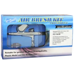 Aerograf BD130 0.2mm czarny 8ml z regulacją