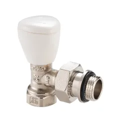 Zawór grzejnikowy kątowy 1/2" ORING Calido – zasilający, PN16