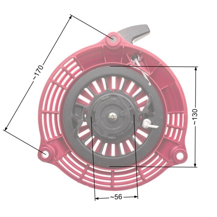 Rozrusznik Honda GCV160 GCV135 GC160 zam. 28400-ZM0-013 / 28400-ZM0-003 / 28400-ZL8-013ZA