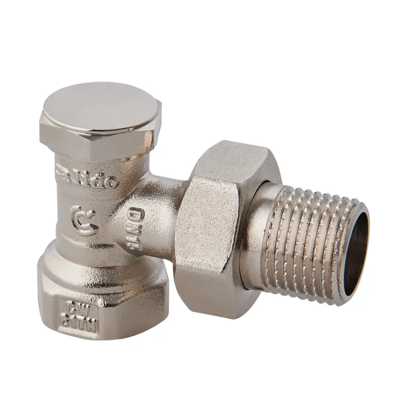 Zawór grzejnikowy, powrotny, kątowy 1/2" Zawór grzejnikowy, powrotny, kątowy 1/2"