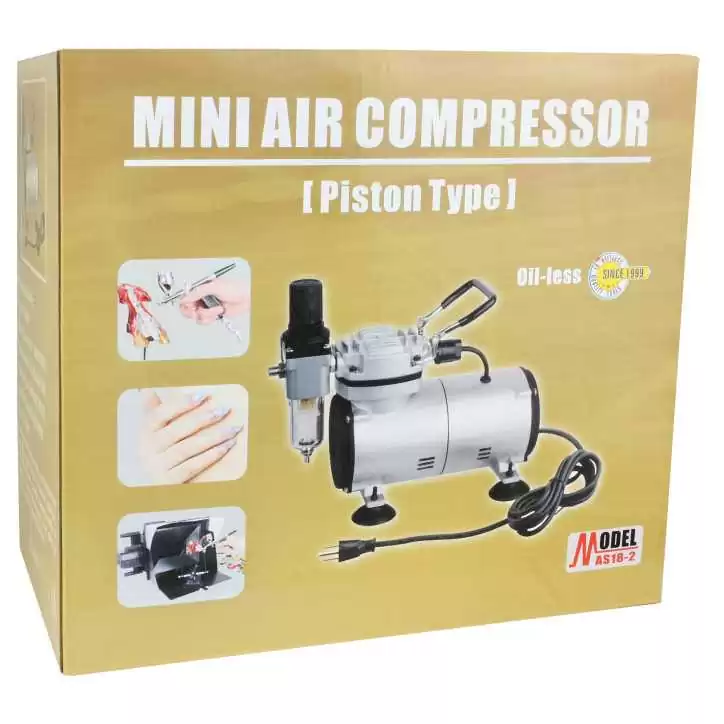 Kompresor MINI zestaw + aerograf-BD130 0.3 mm + wąż 3 mb Kompresor MINI zestaw + aerograf-BD130 0.3 mm + wąż 3 mb