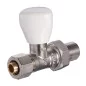 Zawór grzejnikowy do rur PE 16×2mm zasilający prosty 1/2" Zawór grzejnikowy do rur PE 16×2mm zasilający prosty 1/2"