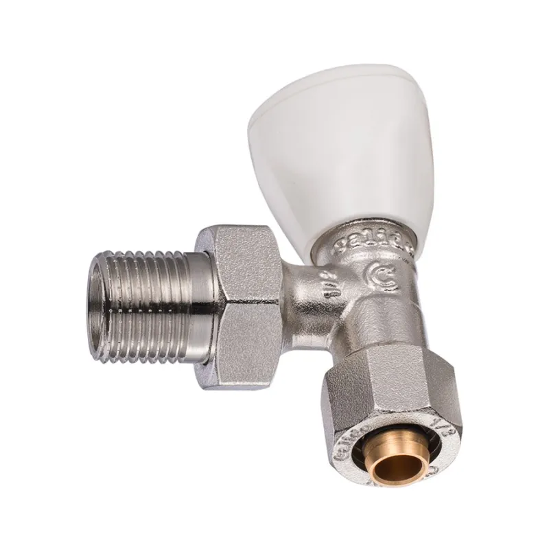 Zawór grzejnikowy do rur PE 16×2mm zasilający kątowy 1/2" Calido Zawór grzejnikowy do rur PE 16×2mm zasilający kątowy 1/2" Calido