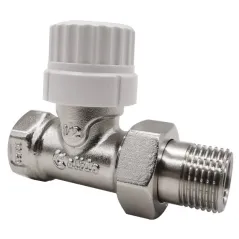 Zawór grzejnikowy termostatyczny zasilający 1/2" Calido CA/ZGT-ZP-NW