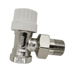 Zawór grzejnikowy termostatyczny kątowy 1/2" Calido – zasilający