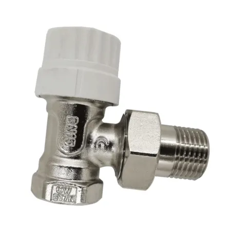 Zawór grzejnikowy termostatyczny zasilający kątowy 1/2" Calido