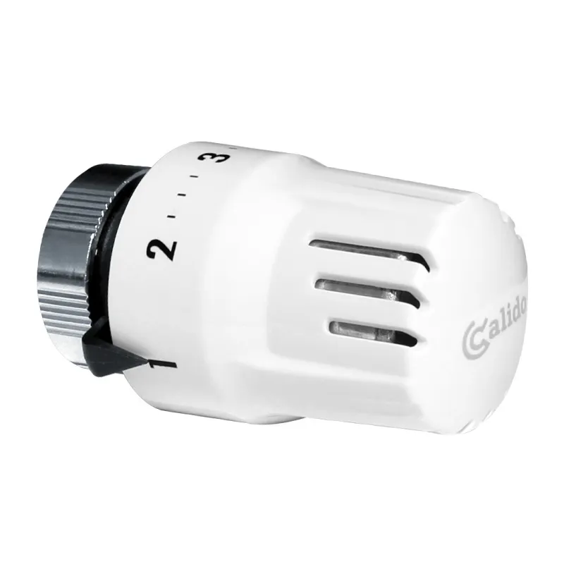 Głowica termostatyczna CALIDO – BIANCA, zakres regulacji temperatury 6-28°C Głowica termostatyczna CALIDO – BIANCA, zakres regulacji temperatury 6-28°C