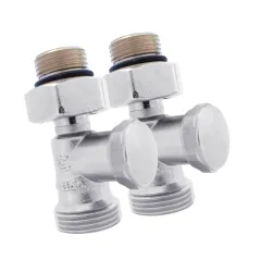 Przyłącza dolne grzejnikowe proste 3/4" - 1/2" Calido