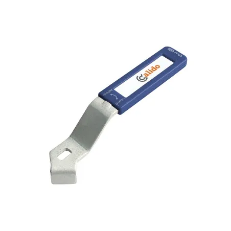 Uchwyt – dźwignia z okienkiem 1″, 1 1/4″ niebieski Calido