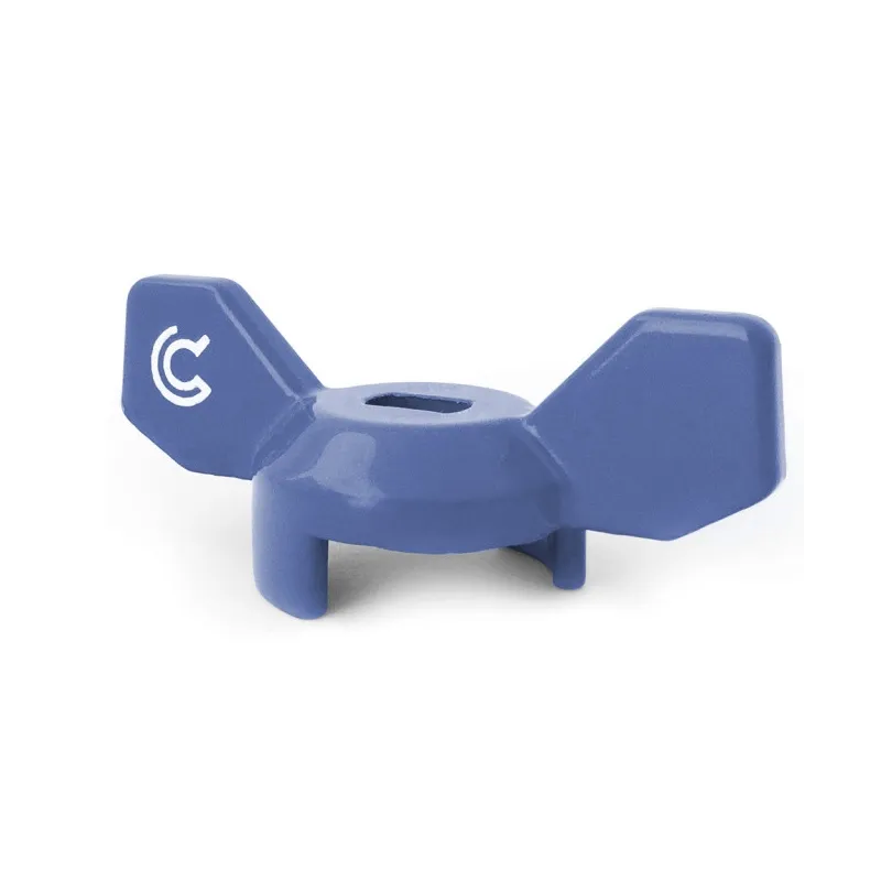 Uchwyt do zaworów motylek 1/2" - 3/4" niebieski Calido Uchwyt do zaworów motylek 1/2" - 3/4" niebieski Calido