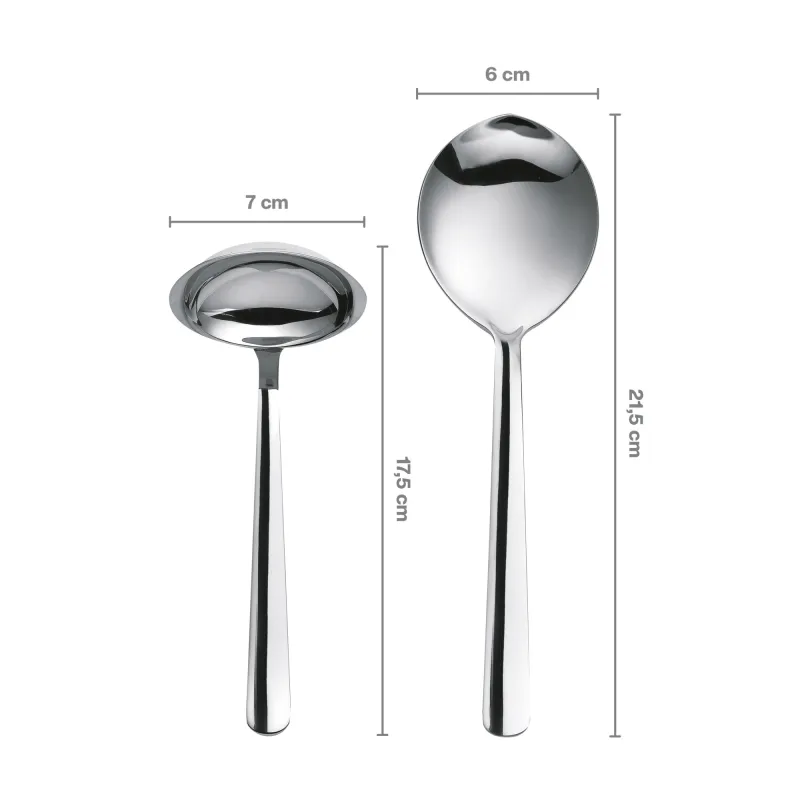 Zestaw do serwowania, błyszczący Functional Form Zestaw do serwowania, błyszczący Functional Form