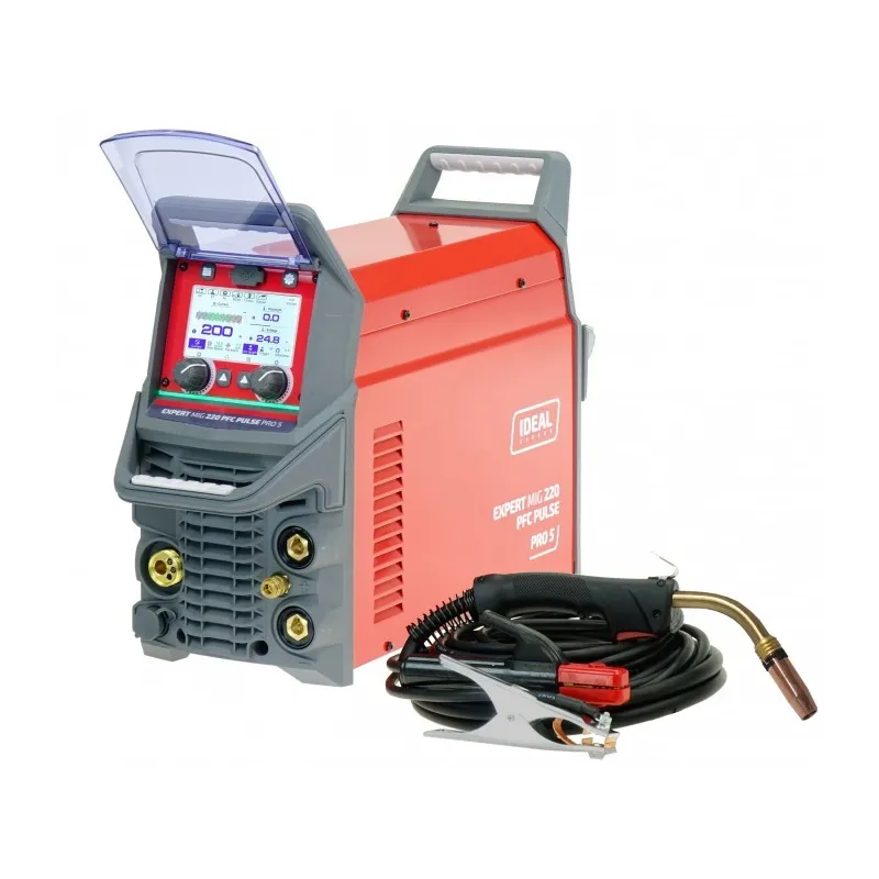 Spawarka IDEAL EXPERT MIG 220 PFC PULSE Pro5 LCD Spawarka IDEAL EXPERT MIG 220 PFC PULSE Pro5 LCD