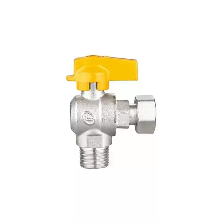 Zawór kulowy gazowy GZ/GW kątowy 3/4" Zawór kulowy gazowy GZ/GW kątowy 3/4"