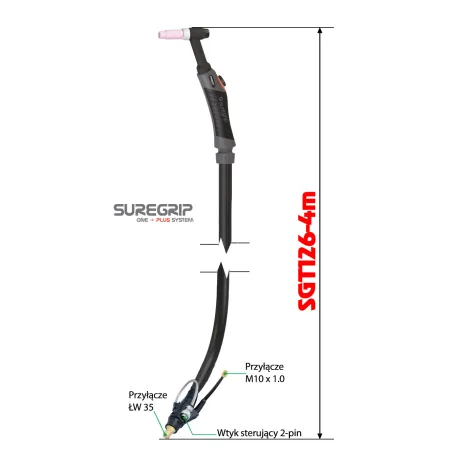 TIG UCHWYT SUREGRIP SGT26 FLEX TRIO
