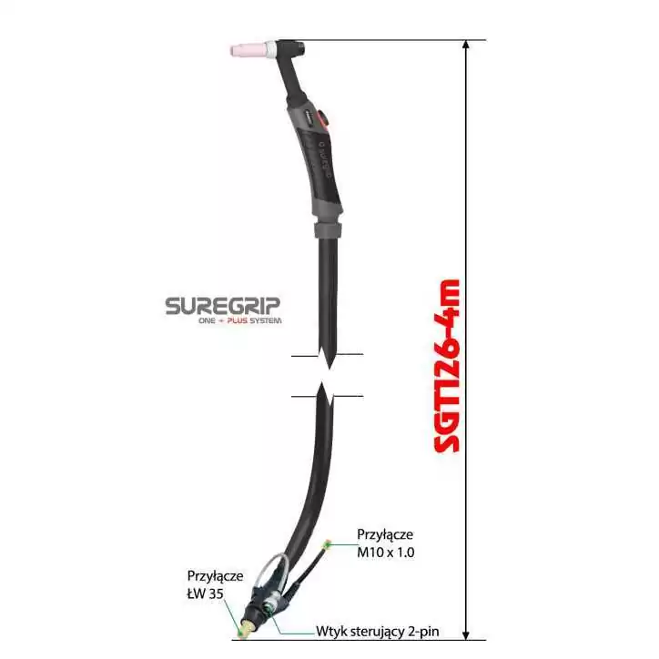 TIG UCHWYT SUREGRIP SGT26 FLEX TRIO TIG UCHWYT SUREGRIP SGT26 FLEX TRIO