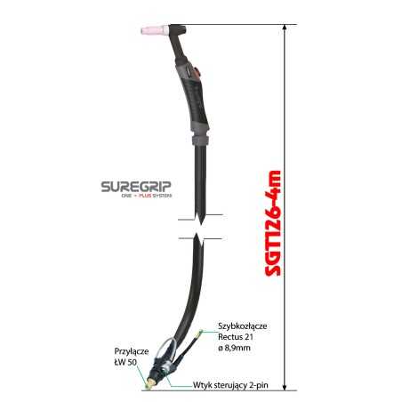 TIG UCHWYT SUREGRIP SGT26 FLEX PARTNER