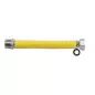 Wąż gazowy GZ 1/2", rozciągliwy 30-60cm Wąż gazowy GZ 1/2", rozciągliwy 30-60cm