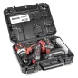 Wiertarko–wkrętarka udarowa z baterią i ładowarką w walizce Cedrus CEDHD58LI-SET