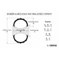 Łańcuch śniegowy 15x6.5x7 2szt