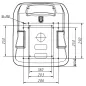 Siedzenie operatora 522x460x455 mm