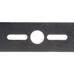 Nóż kosiarki uniwers 38cm wyrzut boczny 25.4