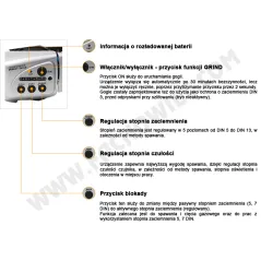 Gogle automatyczne ARC Shield 513 - okulary samościemniające.