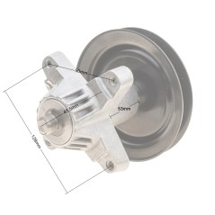 Adapter kosiarki Cub Cadet z kołem pasowym