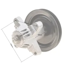 Adapter kosiarki Cub Cadet z kołem pasowym