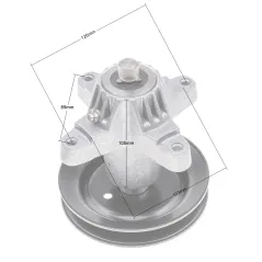 Adapter kosiarki MTD Cub Cadet z kołem pasowym