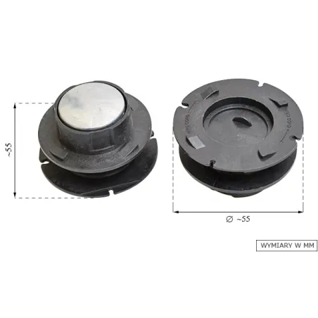 Wkład głowicy żyłkowej NZ09 / NZ160 M10x1.25LHF