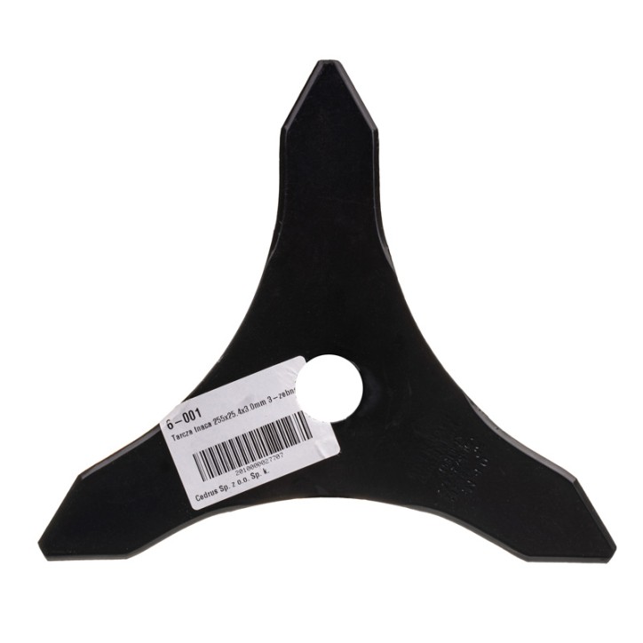 Tarcza tnąca 255x25.4x3.0mm 3-zębna Tarcza tnąca 255x25.4x3.0mm 3-zębna