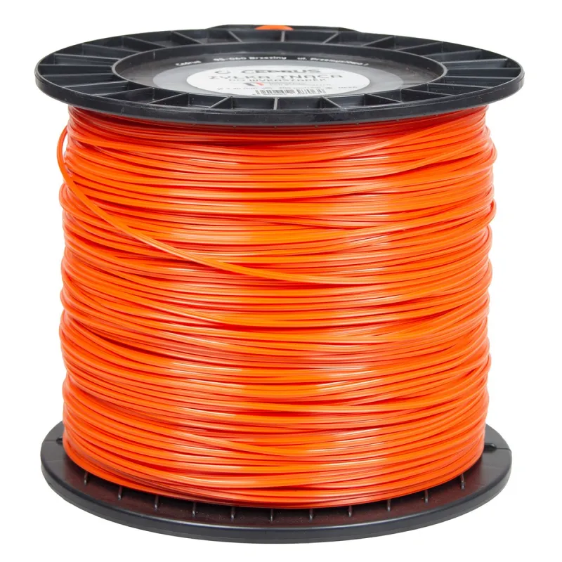 Żyłka tnąca 2.4/400m gwiazdka pomarańcz