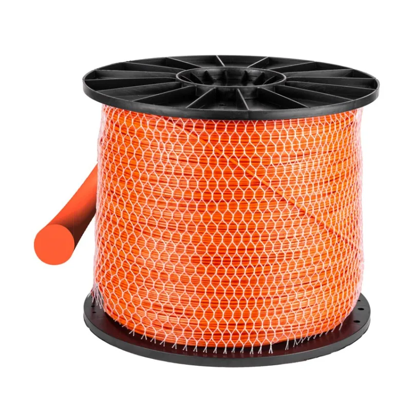 Żyłka tnąca 2.4/400m okrągła pomarańcz Żyłka tnąca 2.4/400m okrągła pomarańcz