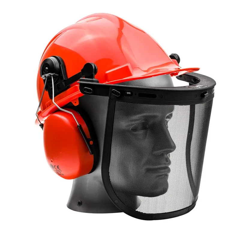 Kask ochronny drwala SM967 kompletny /3części/ Kask ochronny drwala SM967 kompletny /3części/