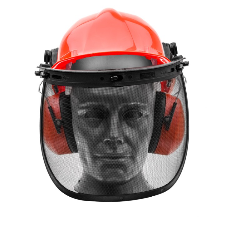 Kask ochronny drwala SM967 kompletny /3części/ Kask ochronny drwala SM967 kompletny /3części/