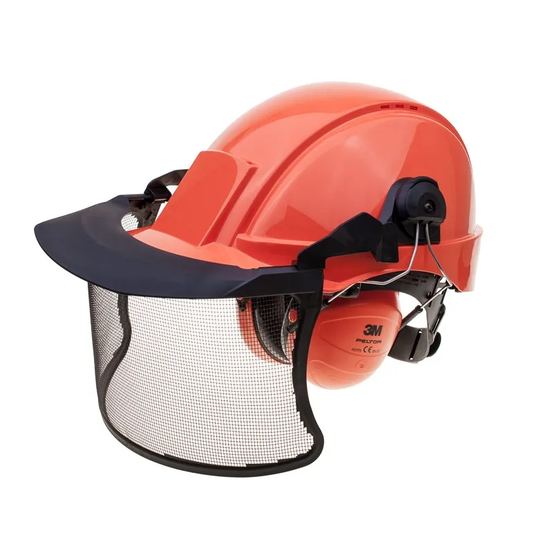 Kask ochronny drwala kompletny 3M /4części/ solar Kask ochronny drwala kompletny 3M /4części/ solar