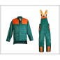 Ubranie letnie pilarza /spodnie ogrodniczki + kurtka/ klasa 2 rozmiar XXXL Ubranie letnie pilarza /spodnie ogrodniczki + kurtka/ klasa 2 rozmiar XXXL