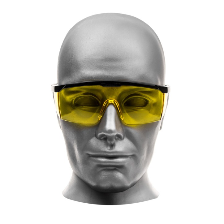 Okulary ochronne żółte rozjaśniające SG2612 Okulary ochronne żółte rozjaśniające SG2612