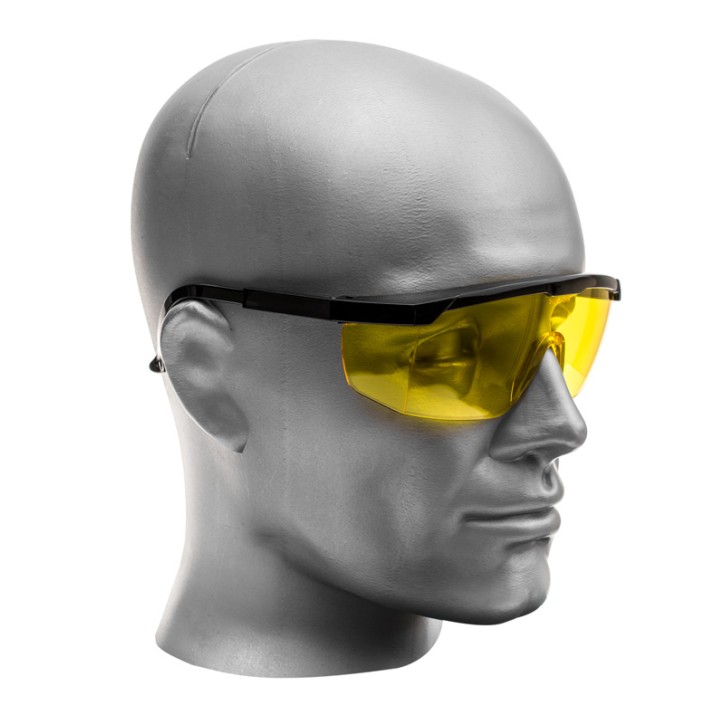 Okulary ochronne żółte rozjaśniające SG2612 Okulary ochronne żółte rozjaśniające SG2612