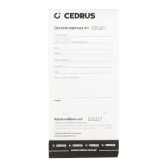 Bloczek serwisowy CEDRUS