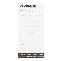 Bloczek serwisowy CEDRUS