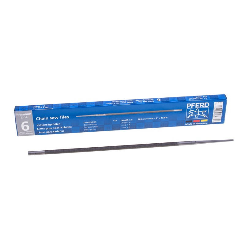 Pilnik okrągły Pferd 5.2mm/6szt/Premium