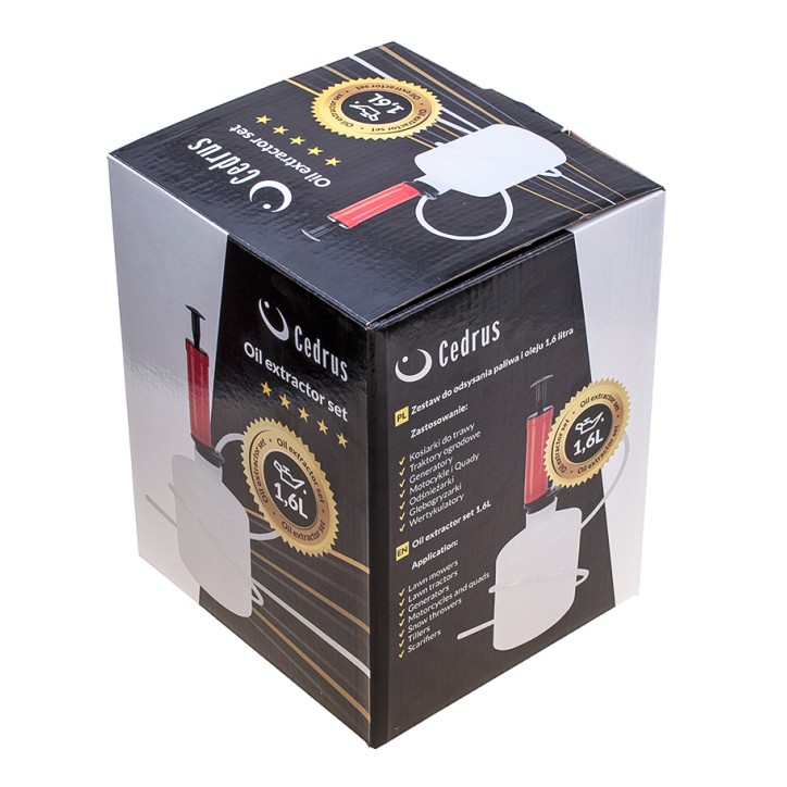 Zestaw do odsysania oleju i paliwa 1.6L Zestaw do odsysania oleju i paliwa 1.6L