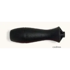 Uchwyt pilnika czarny okrągły