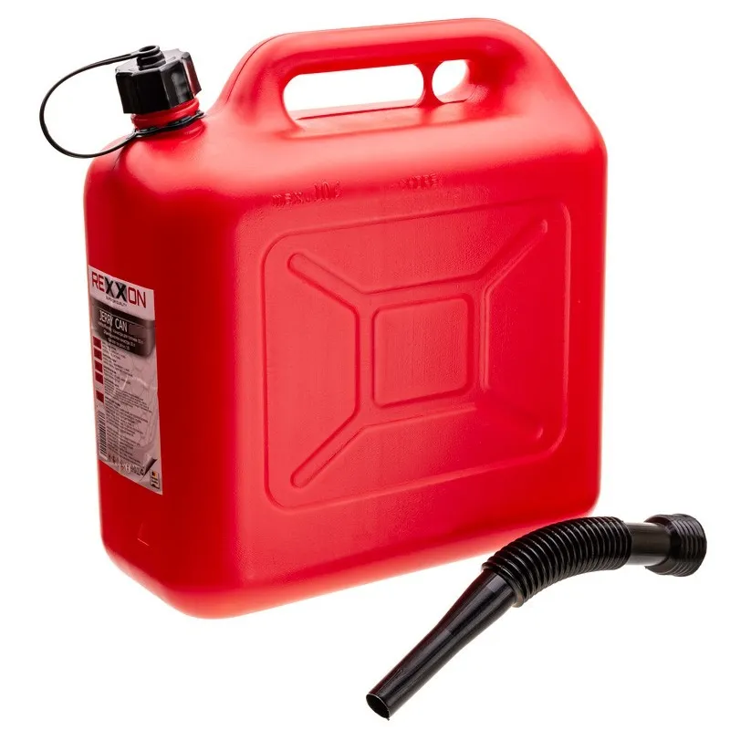 Kanister jednokomorowy 10l czerwony Rexxon Kanister jednokomorowy 10l czerwony Rexxon