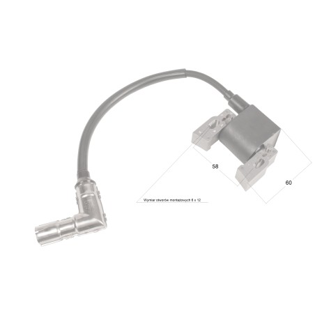 Moduł zapłonowy Loncin cewka LC2V90(T230) cylinder 2 prawy CZĘŚĆ ORYGINALNA