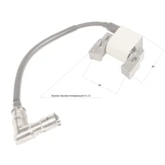 Moduł zapłonowy Loncin cewka LC2V90(T230) cylinder 1 lewy CZĘŚĆ ORYGINALNA