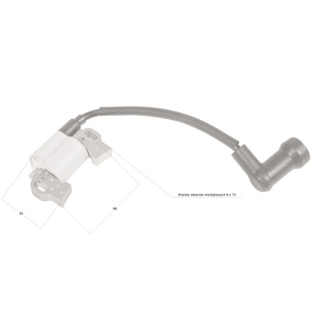 Moduł zapłonowy Loncin cewka LC2P76F LC2P73F-A cylinder 1 lewy CZĘŚĆ ORYGINALNA